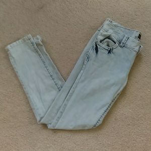 Skinny Acid Wash Jeans